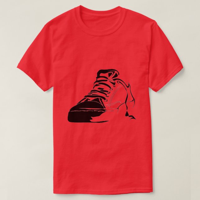 Sneaker Älskare T-Shirt (Design framsida)