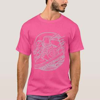 Sneaker Head Basketball Fläkt T Shirt