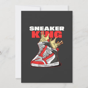 Sneaker Kung Sneaker-chef Inbjudningar