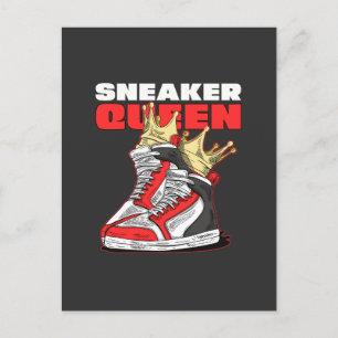 Sneaker Queen Sneaker head Helg Vykort