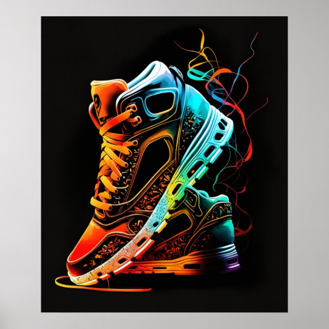 SNEAKER VIBES POSTER (Framsidan)