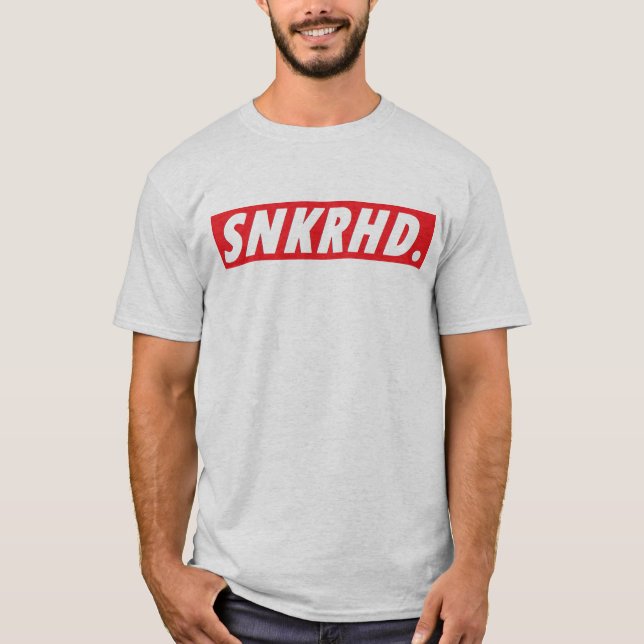 Sneakerhead skjorta t shirt (Framsida)
