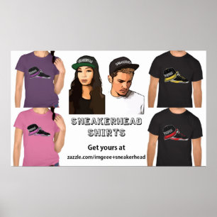 Sneakerhead-tröjor Plakat Poster