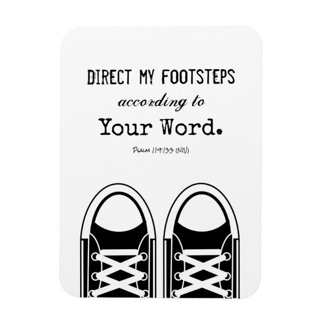 Sneakers för hipster med skript magnet (Vertikal)