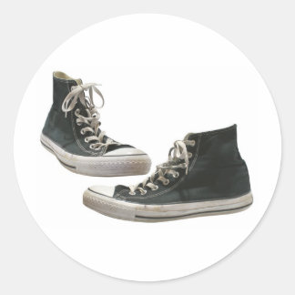 Sneakers Runt Klistermärke