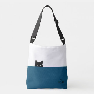 Sneaky Cat Crossbody Bag Axelväska