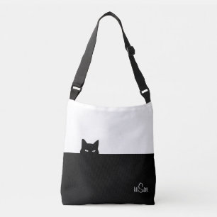 Sneaky Cat Crossbody-väska Axelväska