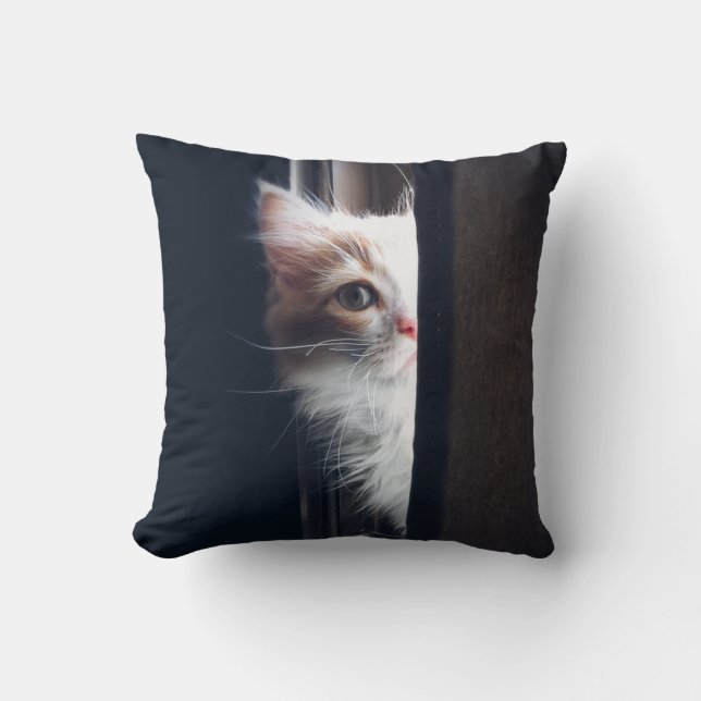 Sneaky Cat Dekorativ kudde (Framsida)