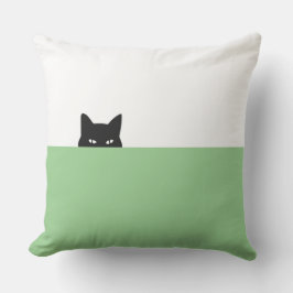 Sneaky Cat Fyrkant  Kudde