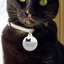 Sneaky Cat Låt Dina Människor Ringa