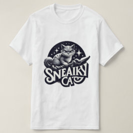 Sneaky cat t shirt