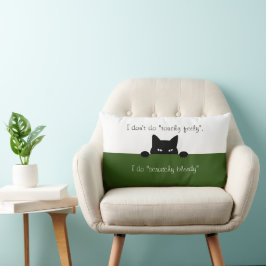 Sneaky Cat Touchy Feely Dekorativ kudde