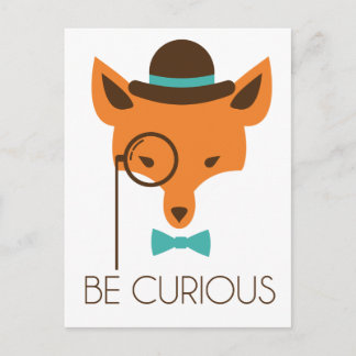 Sneaky Fox Vykort
