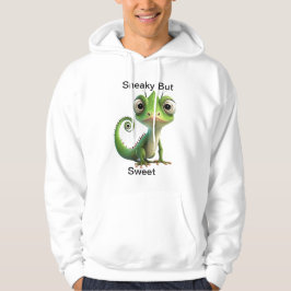 Sneaky Gecko - Funny Pocket Lizard älskare Hoodie