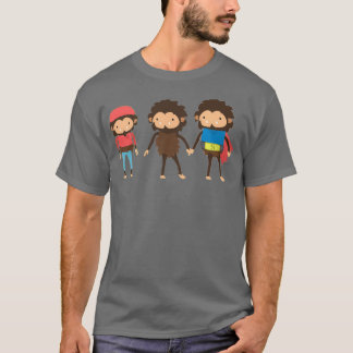 Sneaky Sasquatch 3 T Shirt