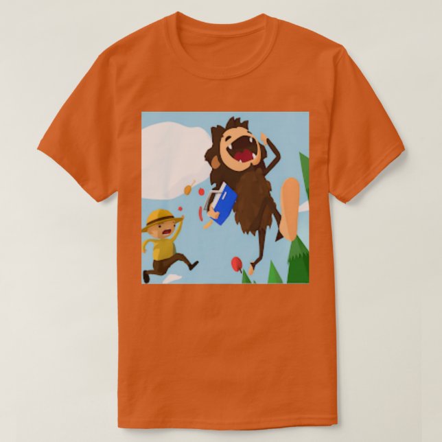 Sneaky Sasquatch 5 T Shirt (Design framsida)