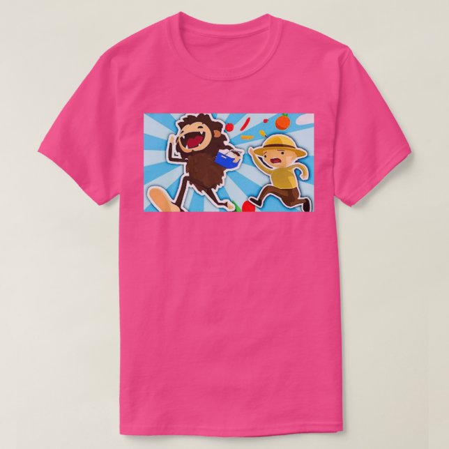 Sneaky Sasquatch 6 T Shirt (Design framsida)