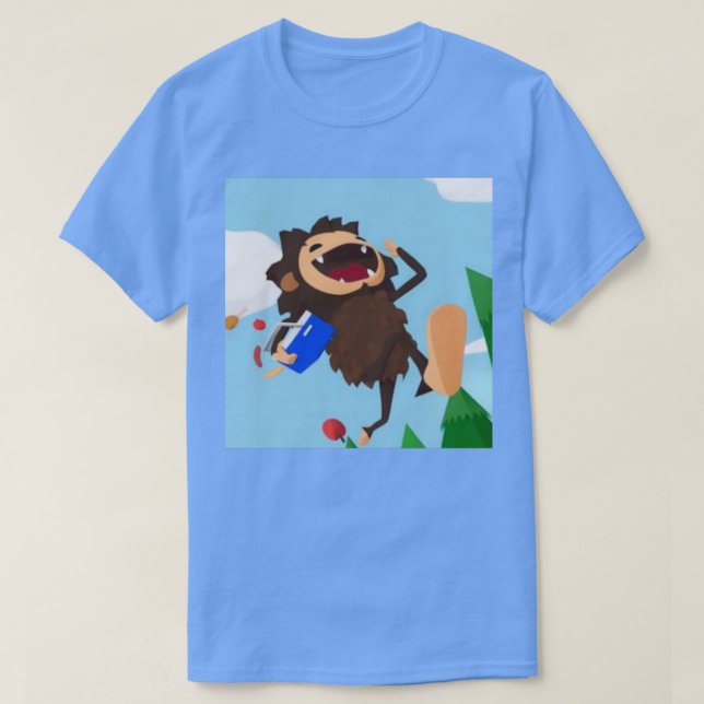 sneaky sasquatch big head 2 t shirt (Design framsida)
