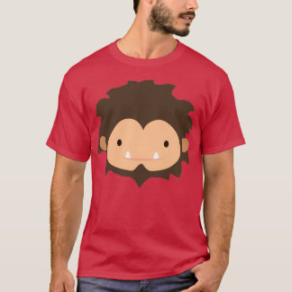 Sneaky Sasquatch Big Head 3 T Shirt