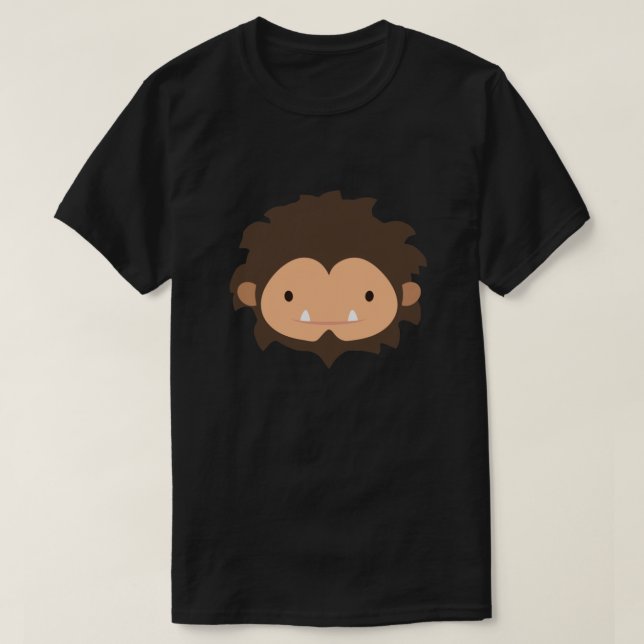 Sneaky Sasquatch Big Head Classic T Shirt (Design framsida)