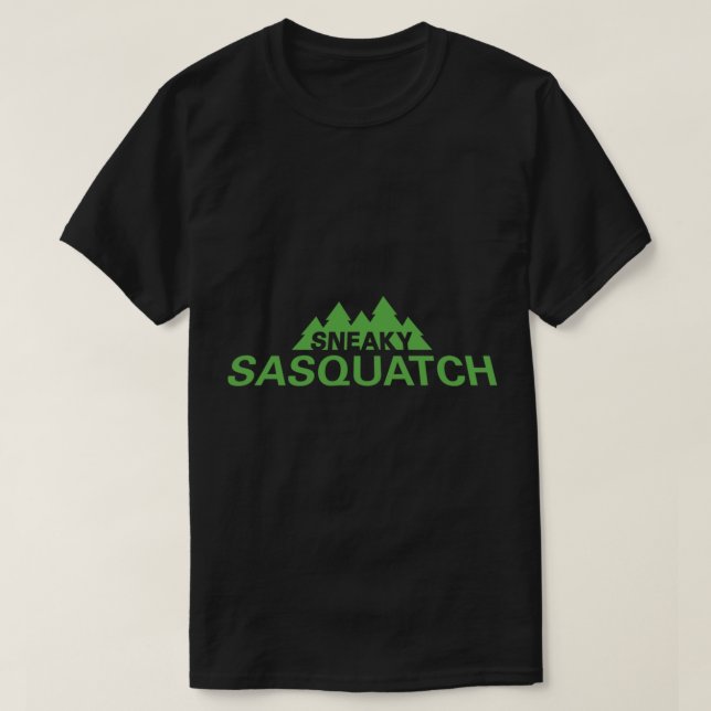 Sneaky Sasquatch Logotyp Classic T-Shirt (Design framsida)