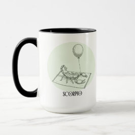 Sneaky Scorpio Klassisk Zodiak Födelsedagspresent Mugg