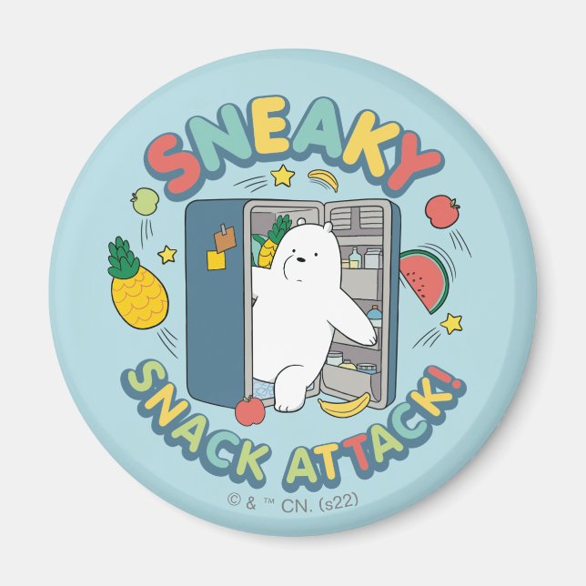 Sneaky Snack Attack! Magnet (Framsidan)