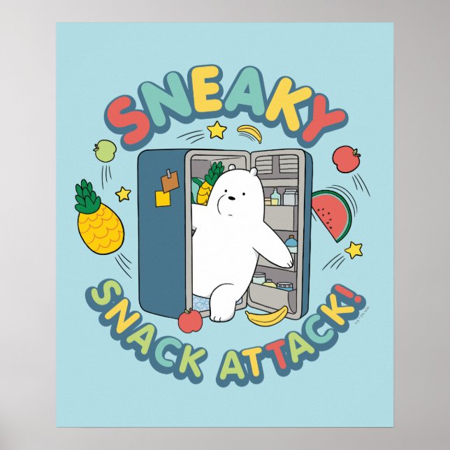 Sneaky Snack Attack! Poster (Framsidan)