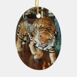 Sneaky Tiger Julgransprydnad Keramik