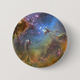 Sned boll-Fält avbildar av örnnebulaen Knapp
