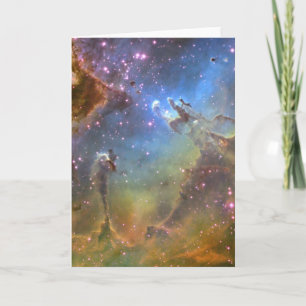 Sned boll-Fält avbildar av örnnebulaen Kort