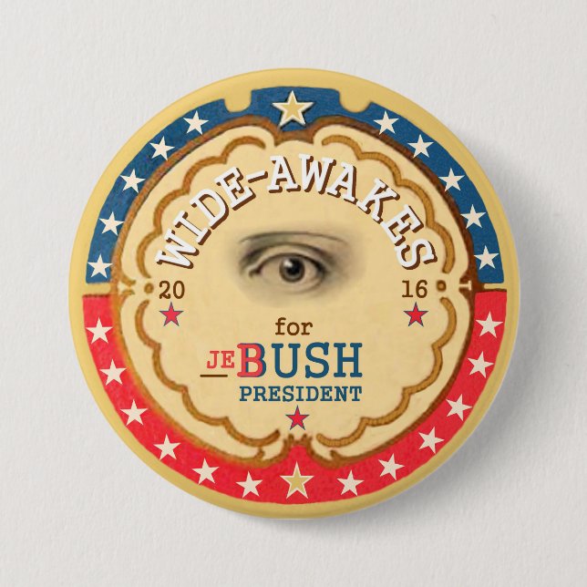 Sned boll-Vaknar för Jeb Bush 2016 Knapp (Framsida)
