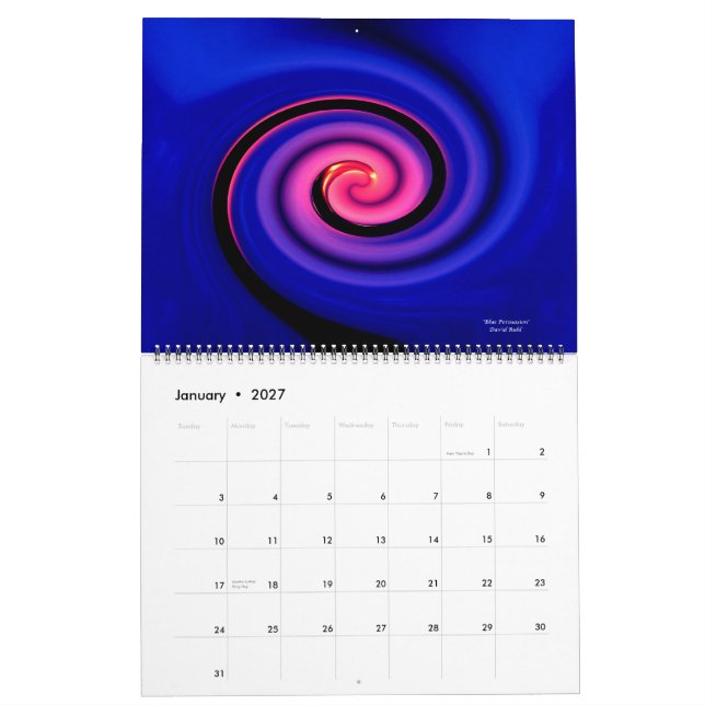 Sned kalender 2012 för konst (Jan 2027)