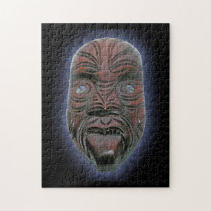 Sned Maori maskerar Pussel