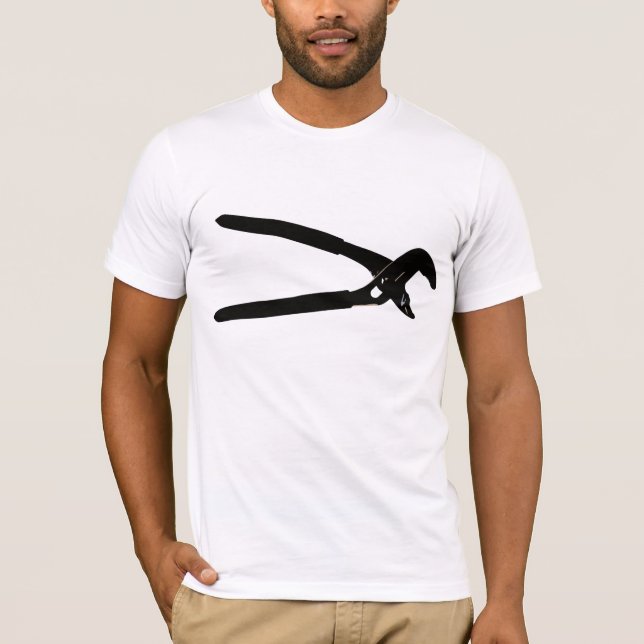 Snedsteg-Gemensam plattång Tee Shirt (Framsida)