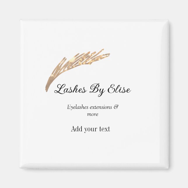 snedstreck genom att lägga till kontaktinfo för so magnet (Framsidan)