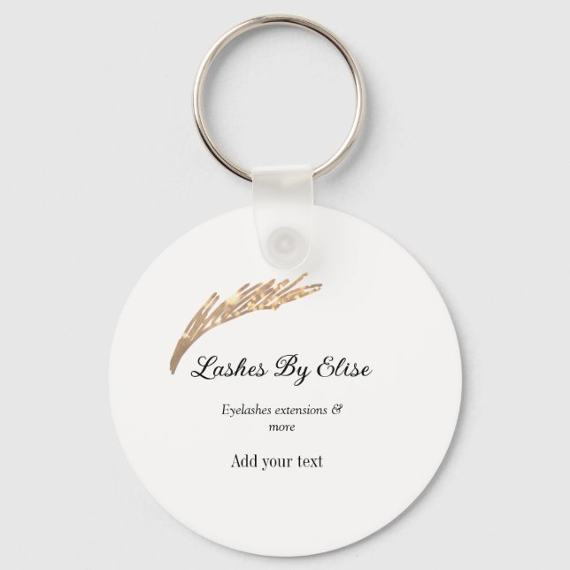 snedstreck genom att lägga till kontaktinfo för so nyckelring (Framsida)