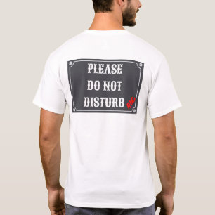 SNEDVRID INTE MIG - MEDDELANDETECKEN T SHIRT