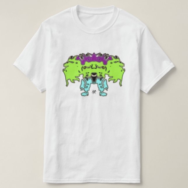 Sneering Chimera T Shirt (Design framsida)