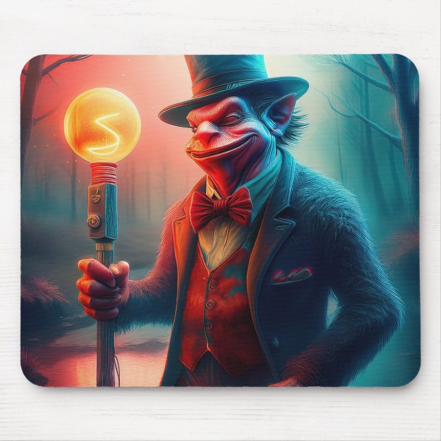 Sneering Troll Strolls Through Charred Forest Musmatta (Framsidan)