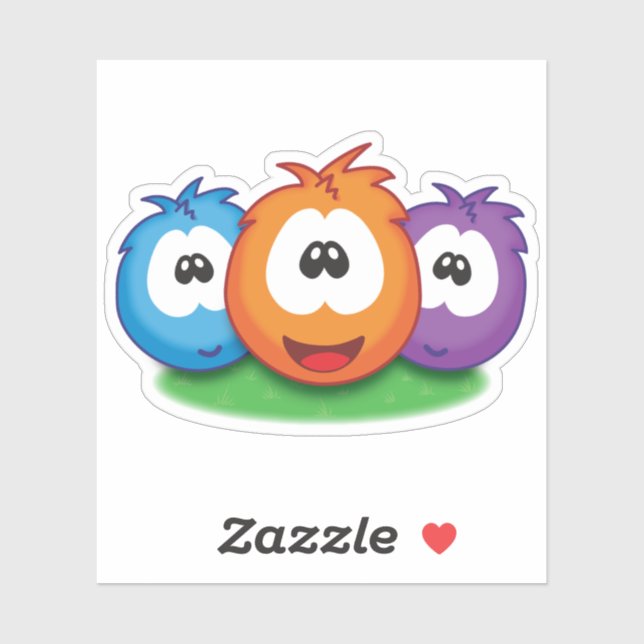 Sneezies! Icon Style Trio Arrangment Klistermärken (Ark)