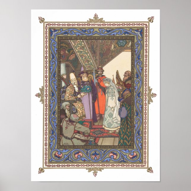 Snegurochka före Tsar Berendei Poster (Framsidan)