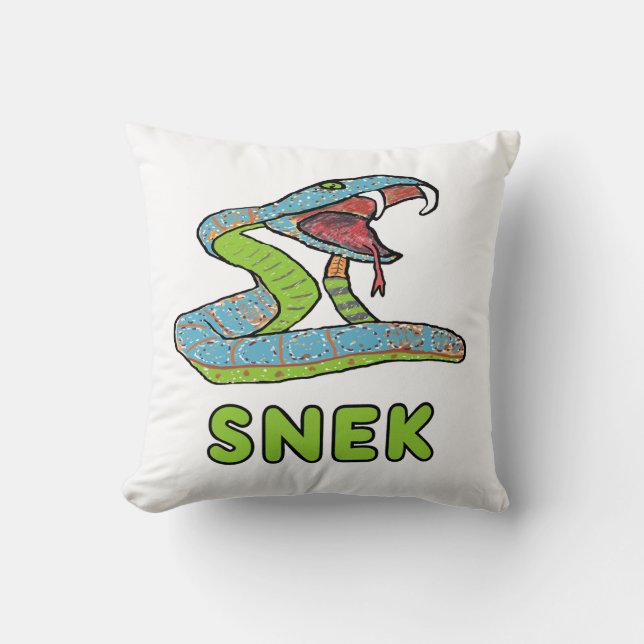 Snek (Snake) Kudde (Framsida)