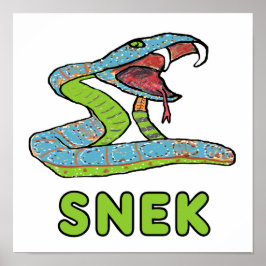 Snek (Snake) Poster
