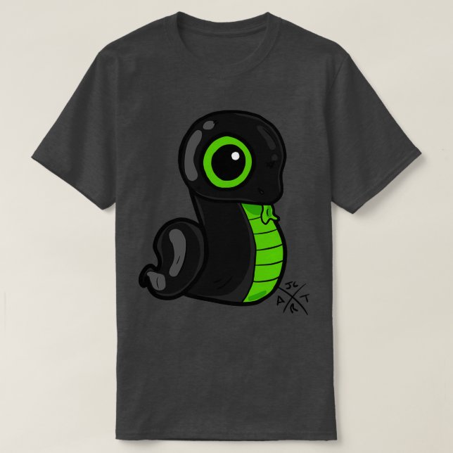 Sneki Snek Fläkt Design Razer Sticker  T Shirt (Design framsida)