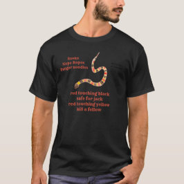 Sneks Nope Rope Danger noodles Coral Orake Rhyme T Shirt