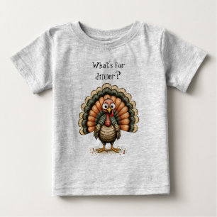Snett Konstig Kalkon Vad Är Till Middag? T Shirt