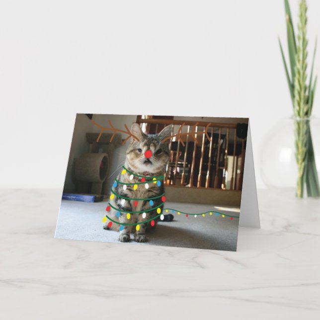 Snezins Hälsning Helgkort (Framsida)