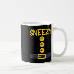 Snezy Dwarf Halloween Costume Färg Matching Slee Kaffemugg