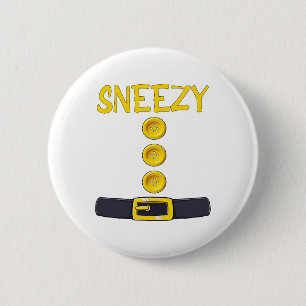Snezy Dwarf Halloween Costume Färg Matching Slee Knapp